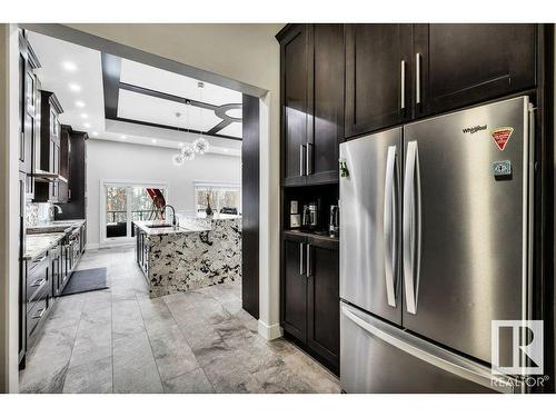 1 52225 Range Rd 232, Rural Strathcona County, AB - Indoor Photo Showing Kitchen