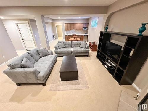 1 1251 Rutherford Road, Edmonton, AB - Indoor Photo Showing Living Room