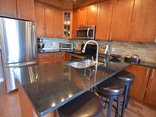 619 10235 112 Street, Edmonton, AB - Indoor Photo Showing Kitchen With Stainless Steel Kitchen With Double Sink