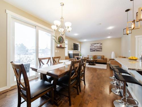 93 Sheppard Way, Leduc, AB - Indoor Photo Showing Dining Room