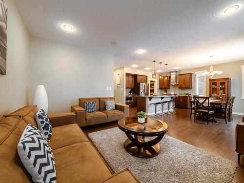 93 Sheppard Way, Leduc, AB - Indoor Photo Showing Living Room