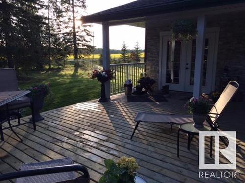 630049 Range Road 55, Rural Woodlands County, AB - Outdoor With Deck Patio Veranda