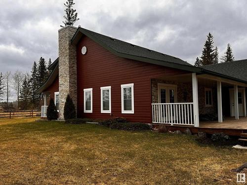 630049 Range Road 55, Rural Woodlands County, AB - Outdoor With Deck Patio Veranda