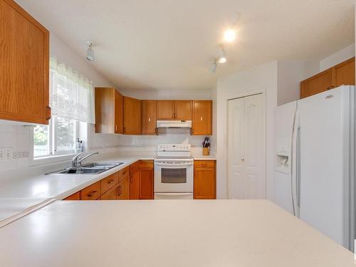 377 Blackburn Drive, Edmonton, AB - Indoor Photo Showing Kitchen With Double Sink