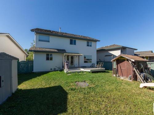 377 Blackburn Drive, Edmonton, AB - Outdoor With Deck Patio Veranda