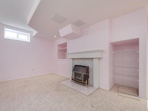 377 Blackburn Drive, Edmonton, AB - Indoor With Fireplace