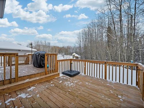 28-52414 Rge Road 30, Rural Parkland County, AB - Outdoor With Deck Patio Veranda