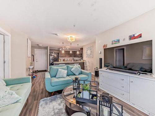 205 3670 139 Avenue, Edmonton, AB - Indoor Photo Showing Living Room