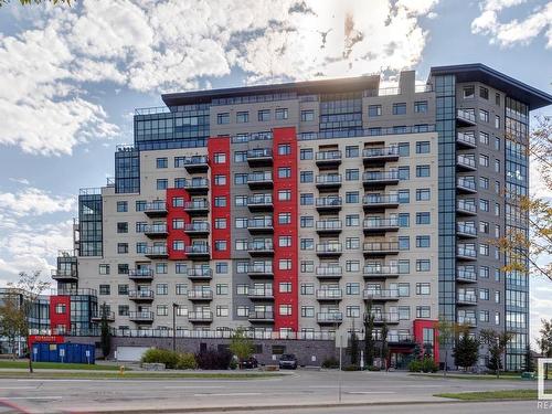 414 5151 Windermere Boulevard, Edmonton, AB - Outdoor With Balcony With Facade