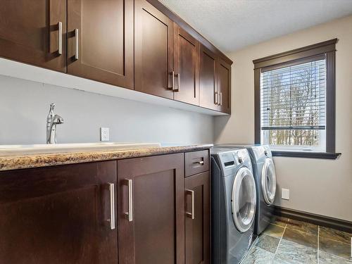 1086 Genesis Lake Boulevard, Stony Plain, AB - Indoor Photo Showing Laundry Room