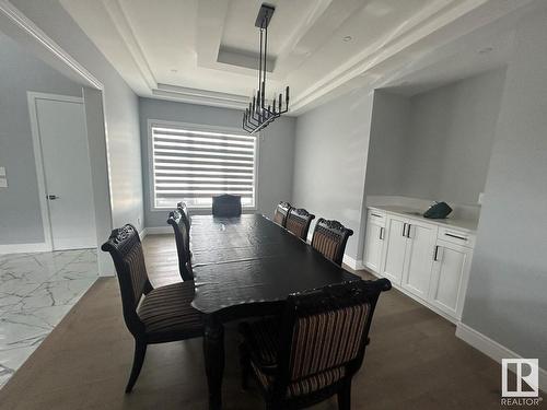 60 Riverstone Close, Rural Sturgeon County, AB - Indoor Photo Showing Dining Room