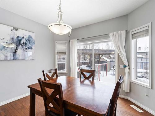 79 Avonlea Way, Spruce Grove, AB - Indoor Photo Showing Dining Room