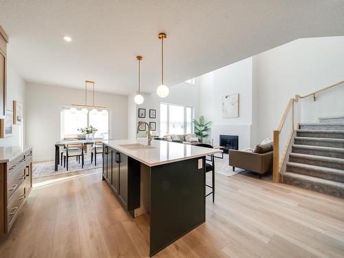 77 Chelles Wynd, St. Albert, AB - Indoor Photo Showing Kitchen