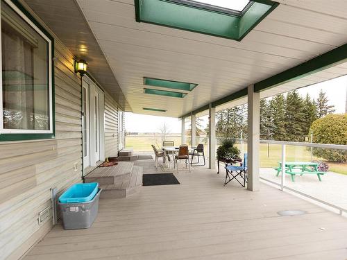 59525 Rr 270, Rural Westlock County, AB - Outdoor With Deck Patio Veranda With Exterior