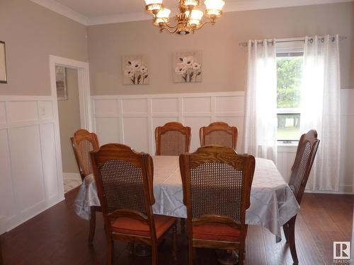 11215 Twp Rd 581, Rural St. Paul County, AB - Indoor Photo Showing Dining Room