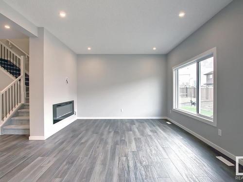 23 Prospect Place, Spruce Grove, AB - Indoor With Fireplace