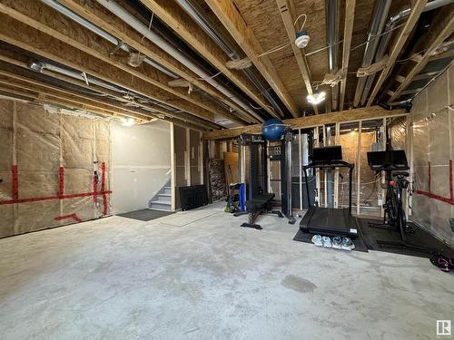 12888 214 Street, Edmonton, AB - Indoor Photo Showing Basement