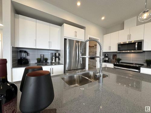 12888 214 Street, Edmonton, AB - Indoor Photo Showing Kitchen With Double Sink