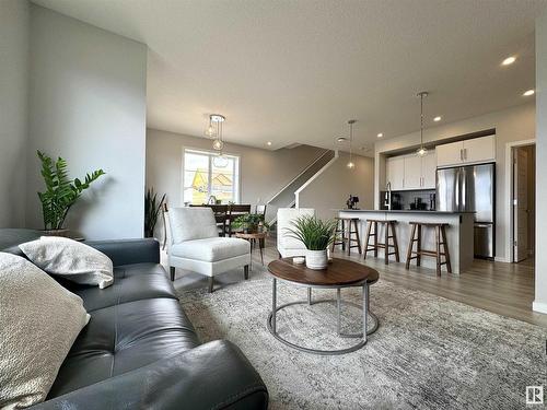 12888 214 Street, Edmonton, AB - Indoor Photo Showing Living Room