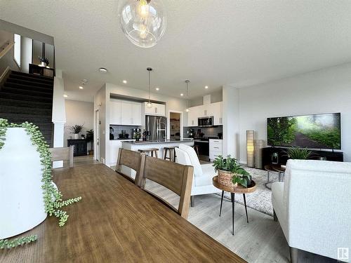 12888 214 Street, Edmonton, AB - Indoor Photo Showing Living Room