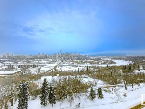 1106 10545 Saskatchewan Drive, Edmonton, AB - Outdoor With View