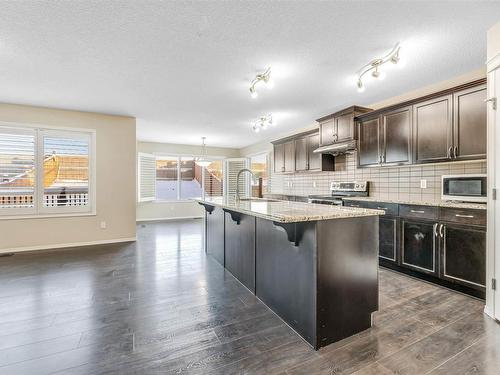 1963 51 Street, Edmonton, AB - Indoor Photo Showing Kitchen With Upgraded Kitchen