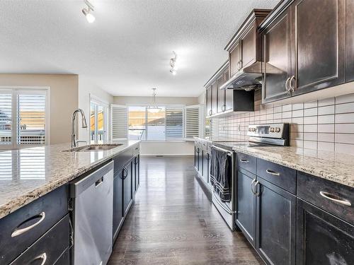 1963 51 Street, Edmonton, AB - Indoor Photo Showing Kitchen With Upgraded Kitchen