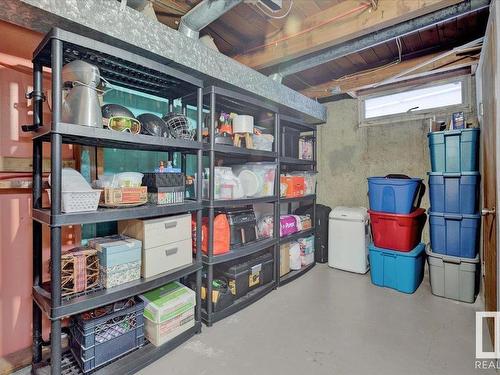 13424 137 Street, Edmonton, AB - Indoor Photo Showing Basement