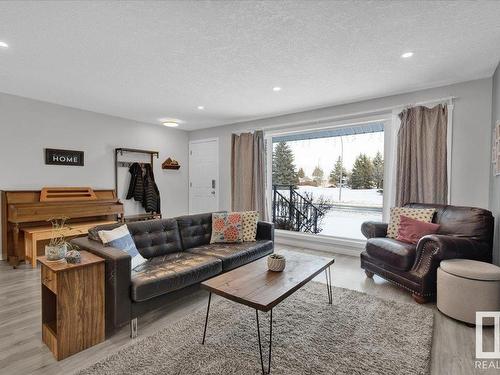 13424 137 Street, Edmonton, AB - Indoor Photo Showing Living Room