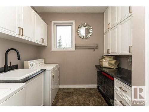 19 Frederick Boulevard, Rural Parkland County, AB - Indoor Photo Showing Laundry Room