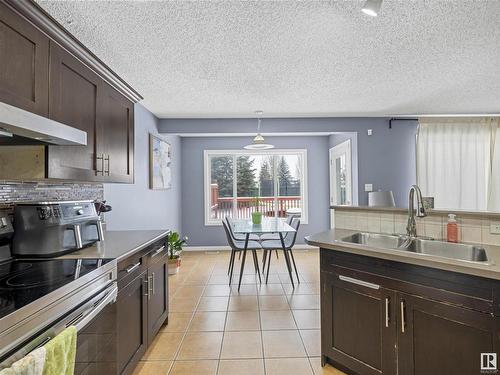 1151 Rutherford Close, Edmonton, AB - Indoor Photo Showing Kitchen With Double Sink