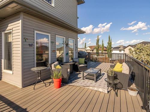 3908 164 Avenue, Edmonton, AB - Outdoor With Deck Patio Veranda With Exterior