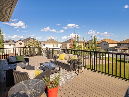 3908 164 Avenue, Edmonton, AB - Outdoor With Deck Patio Veranda With Exterior