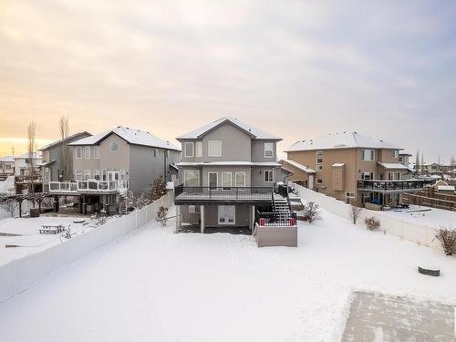 3908 164 Avenue, Edmonton, AB - Outdoor With Deck Patio Veranda