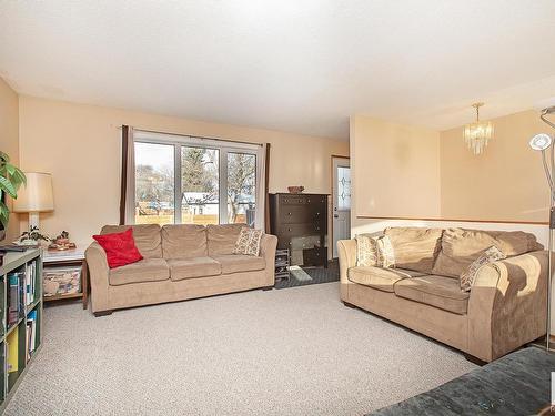 14411 106 Avenue, Edmonton, AB - Indoor Photo Showing Living Room