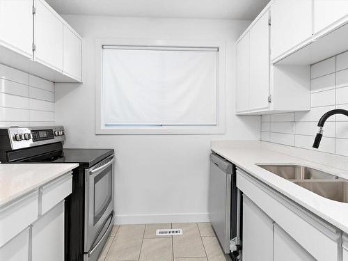 341 Northgate Terrace, Edmonton, AB - Indoor Photo Showing Kitchen With Double Sink