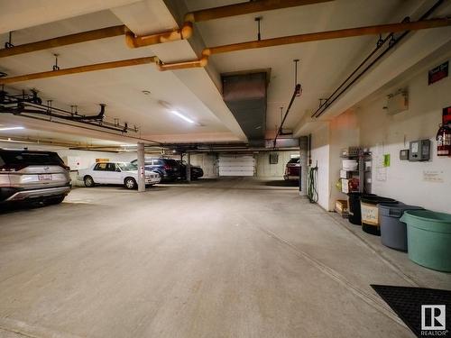 204 4812 51 Avenue, Stony Plain, AB - Indoor Photo Showing Garage