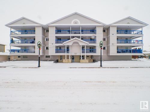 204 4812 51 Avenue, Stony Plain, AB - Outdoor With Balcony With Facade