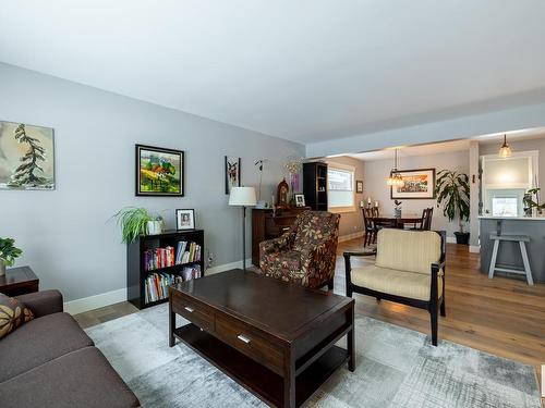 11207 58 Avenue, Edmonton, AB - Indoor Photo Showing Living Room