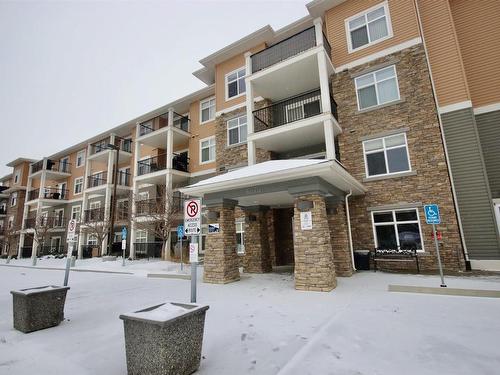 407 6070 Schonsee Way, Edmonton, AB - Outdoor With Balcony With Facade