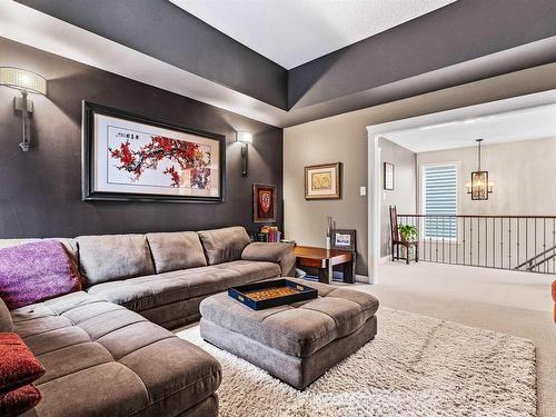 149 Sandalwood Crescent, Sherwood Park, AB - Indoor Photo Showing Living Room