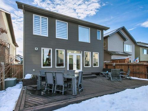 149 Sandalwood Crescent, Sherwood Park, AB - Outdoor With Deck Patio Veranda With Exterior