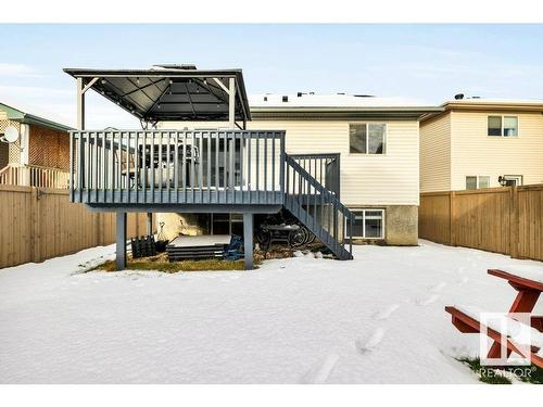 174 Ward Crescent, Edmonton, AB - Outdoor With Deck Patio Veranda With Exterior