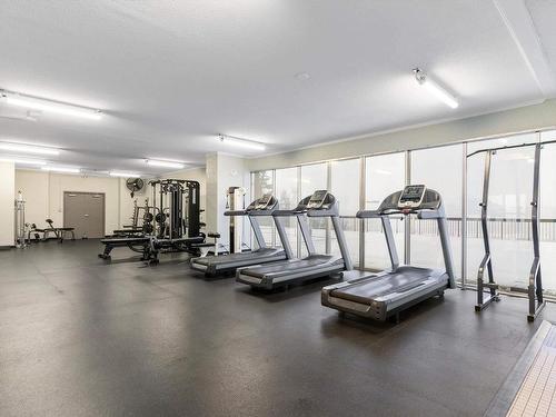 911 11307 99 Avenue Nw, Edmonton, AB - Indoor Photo Showing Gym Room