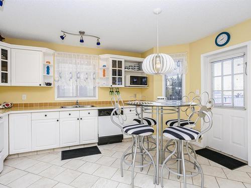 8904 170A Avenue, Edmonton, AB - Indoor Photo Showing Kitchen With Double Sink