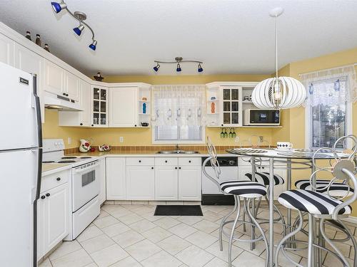 8904 170A Avenue, Edmonton, AB - Indoor Photo Showing Kitchen With Double Sink