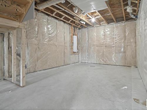 8731 Mayday Lane Sw, Edmonton, AB - Indoor Photo Showing Basement