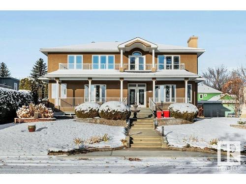 5508 Ada Boulevard, Edmonton, AB - Outdoor With Balcony With Deck Patio Veranda With Facade