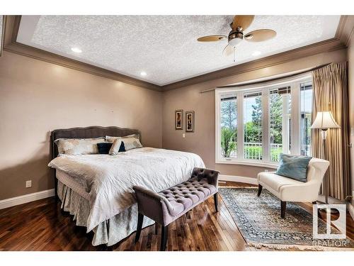 5508 Ada Boulevard, Edmonton, AB - Indoor Photo Showing Bedroom