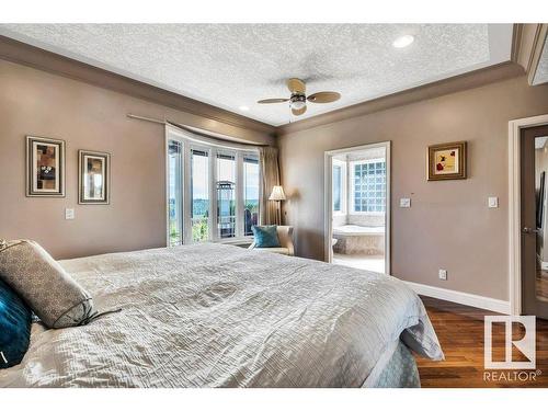 5508 Ada Boulevard, Edmonton, AB - Indoor Photo Showing Bedroom